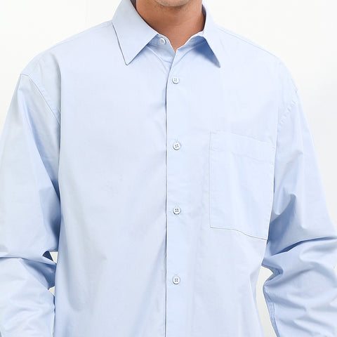 Cardinal Kemeja Lengan Panjang Oversize Pria E0022J02B