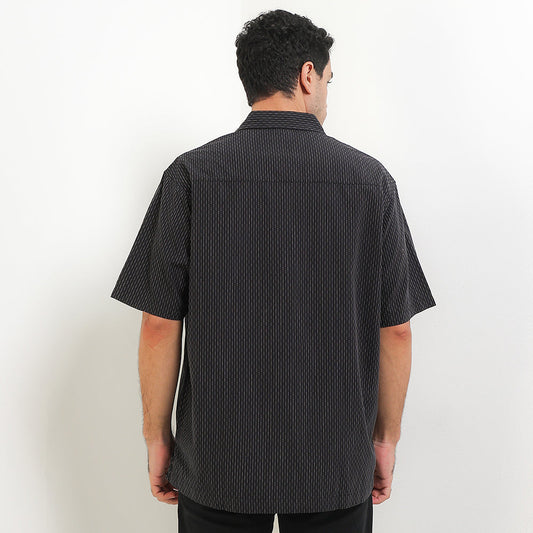 Cardinal Kemeja Lengan Pendek Oversize Pria E0023P01A