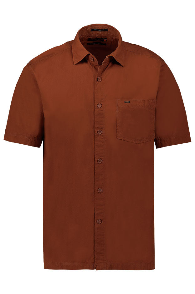 CARDINAL CASUAL KEMEJA TANGAN PENDEK 54 BIG SIZE (ORANGE)