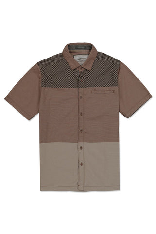 CARDINAL CASUAL KEMEJA TANGAN PENDEK 3 (COKLAT)