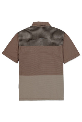 CARDINAL CASUAL KEMEJA TANGAN PENDEK 3 (COKLAT)