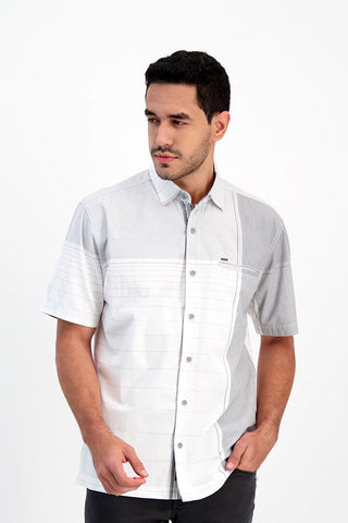 Kemeja Pria Regular Lengan Pendek Cardinal E1151P04C