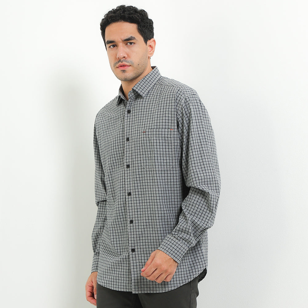 Cardinal Kemeja Lengan Panjang Pria E1716J04B