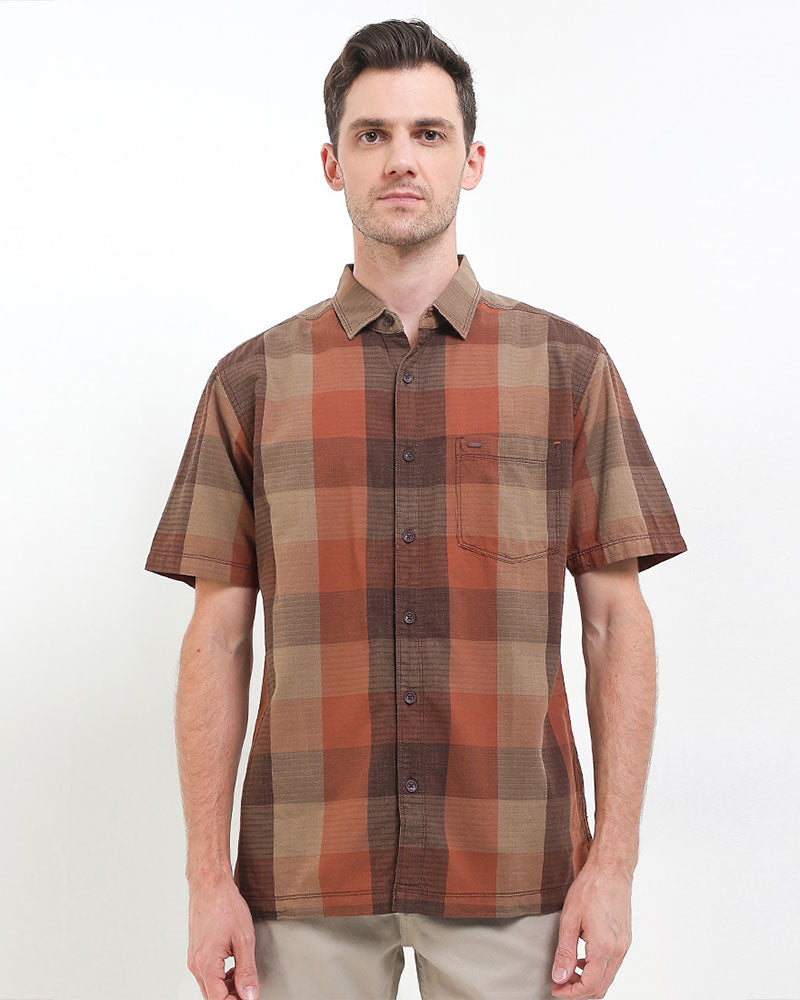 Cardinal Kemeja Lengan Pendek Pria E1809P11I