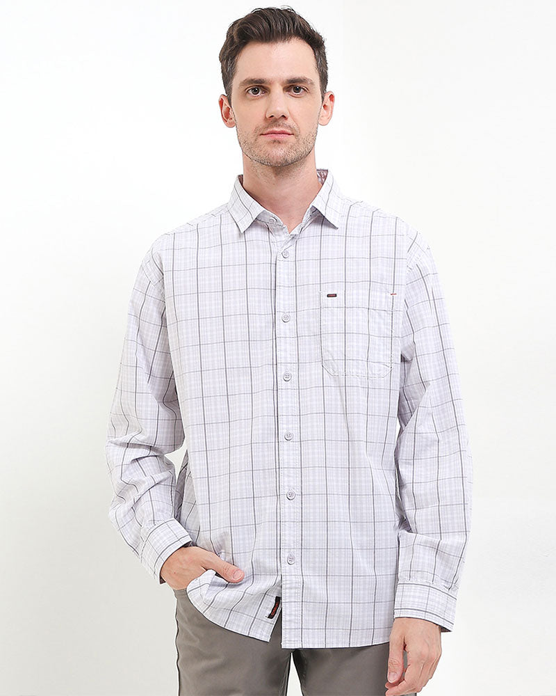 Cardinal Kemeja Lengan Panjang Pria E1834J04C