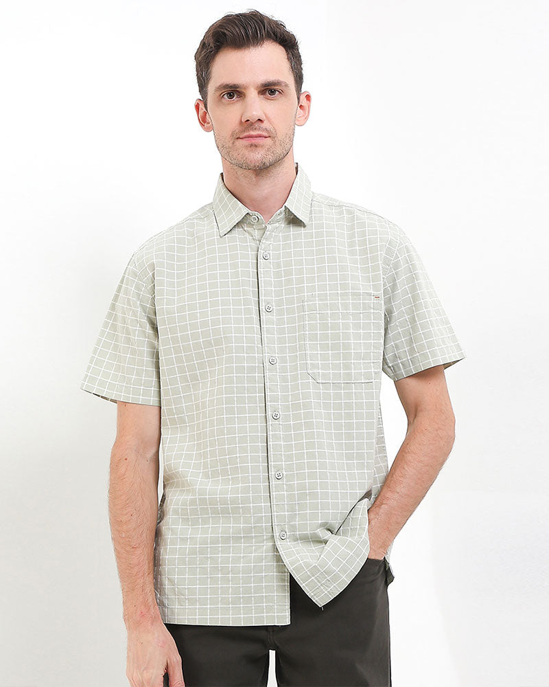 Cardinal Kemeja Lengan Pendek Pria E1868P06E