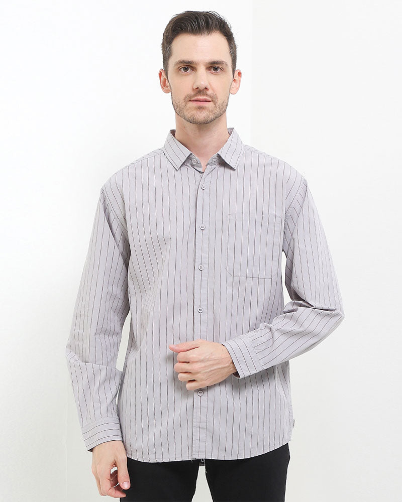 Cardinal Kemeja Lengan Panjang Pria E1878J04H