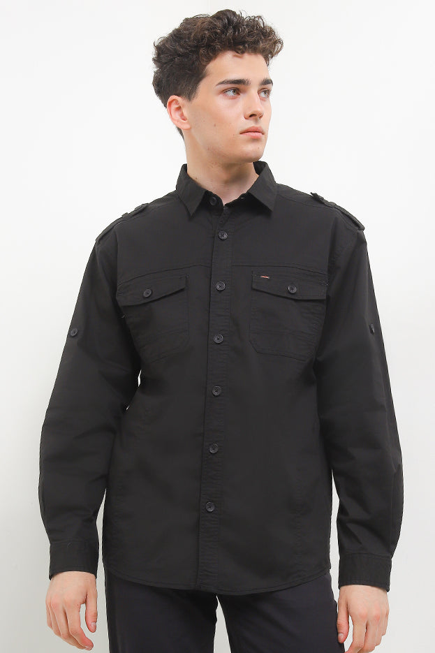 Cardinal Kemeja Lengan Panjang Pria E0012J01A