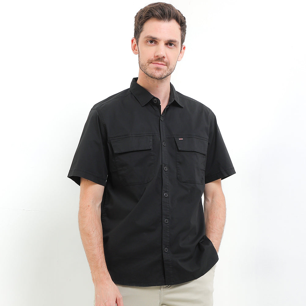 Cardinal Kemeja Lengan Pendek Pria E0070P01A
