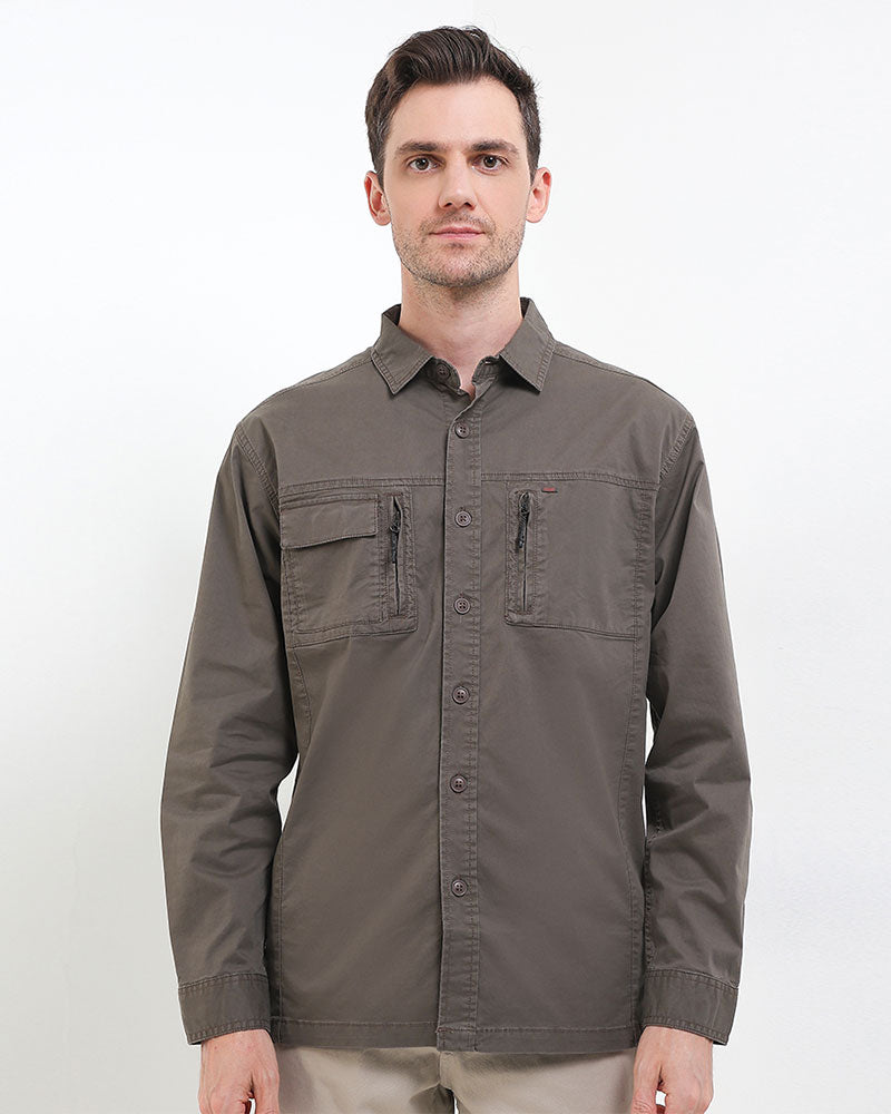 Cardinal Kemeja Lengan Panjang Pria E0089J03B