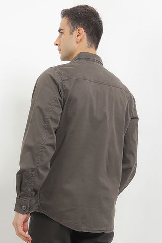 Cardinal Kemeja Jaket Lengan Panjang Pria E0018J03F