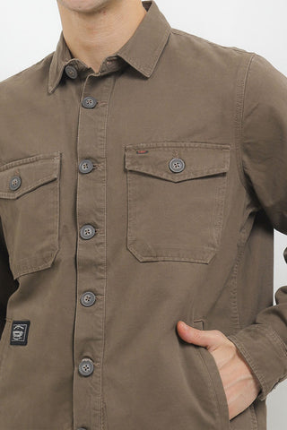 Cardinal Kemeja Jaket Lengan Panjang Pria E0020J03D