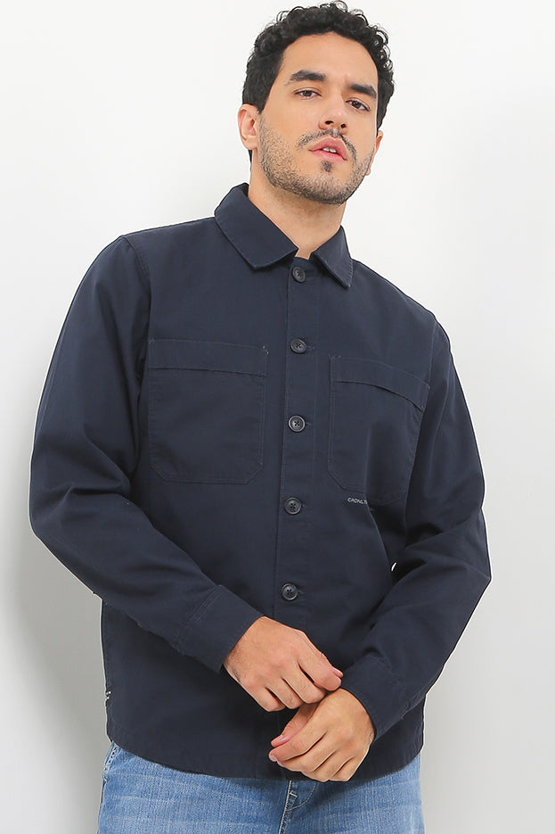 Cardinal Kemeja Jaket Lengan Panjang Pria E0026J02H