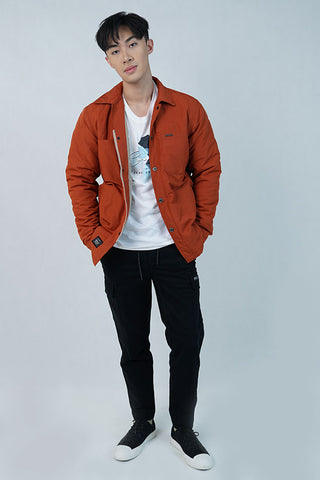 Cardinal Kemeja Jaket Alter Lengan Panjang Pria Big Size EL002N10B