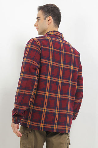 Cardinal Kemeja Jaket Lengan Panjang Alter Pria Big Size EL003N11F