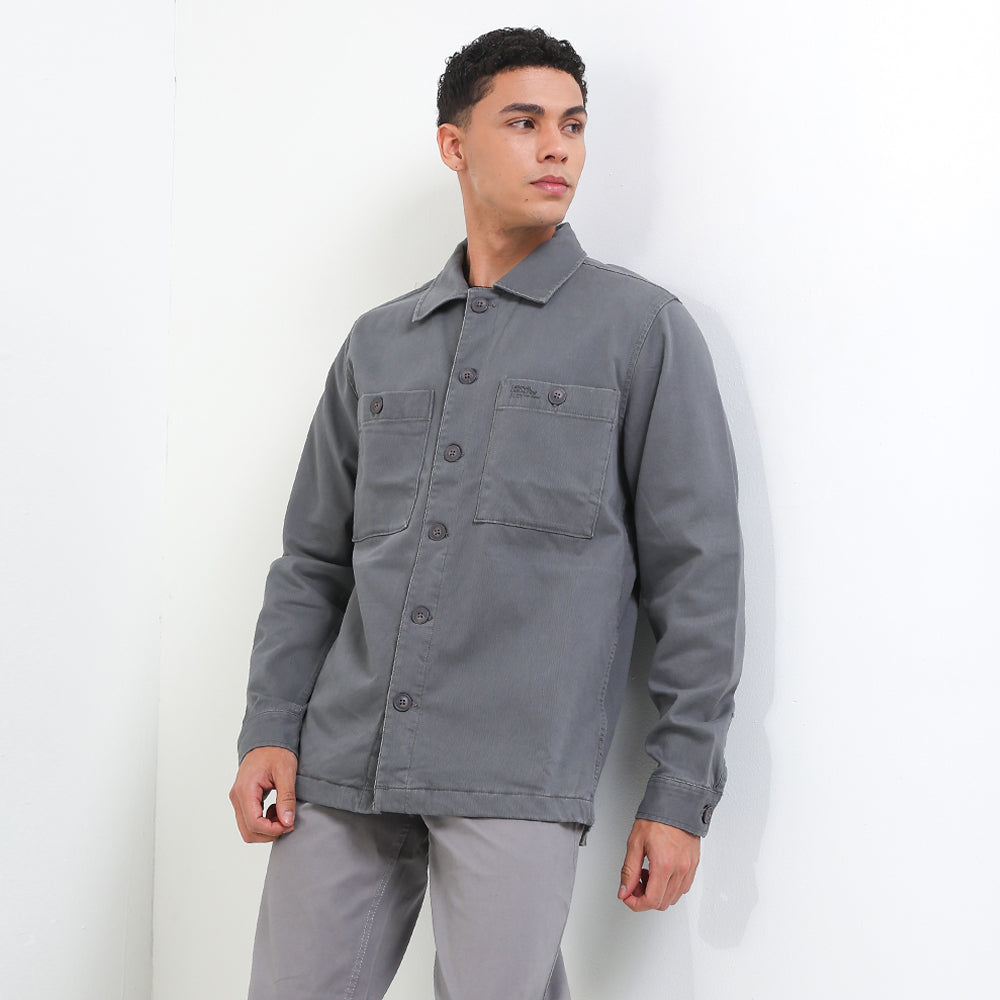 Cardinal Kemeja Jaket Lengan Panjang Pria EL005J04A