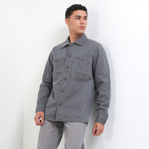 Cardinal Kemeja Jaket Lengan Panjang Pria EL005J04A