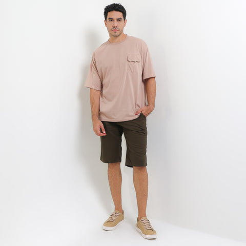 Cardinal Celana Pendek Bermuda Slim Fit Pria E0601BK03C