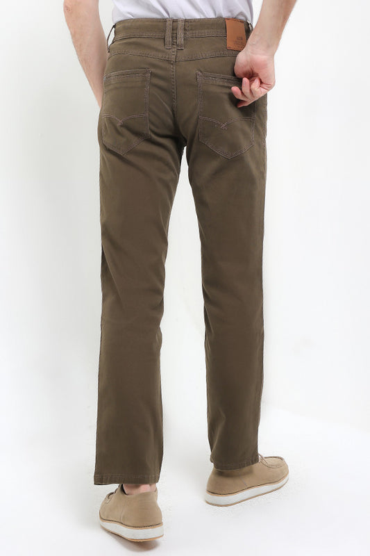 Cardinal Men's Straight Cut Trousers E0928BK03B