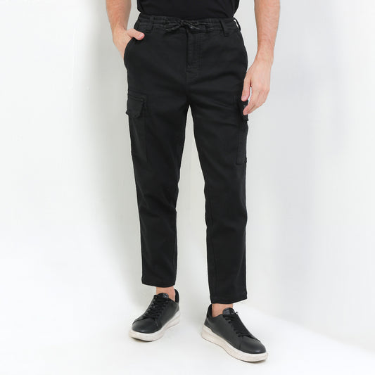 Cardinal Celana Kargo Pria Tapered Katun Poliester