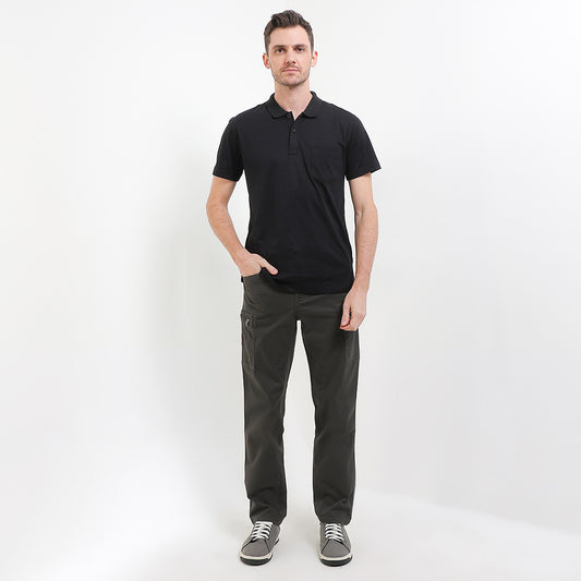 Cardinal Celana Kargo Pria Slim Fit Rayon Stretch