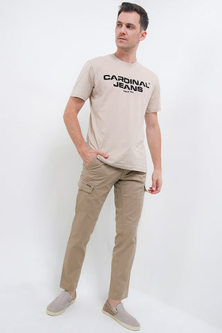 Cardinal Celana Panjang Kargo GI Skinny Pria E0091BK03A