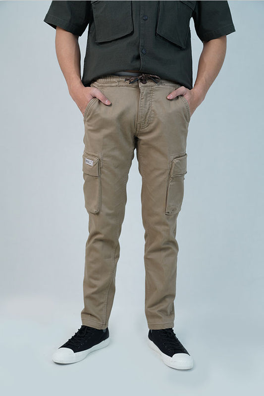 Cardinal Men's Big Size Skinny Cargo Pants EL005C05D