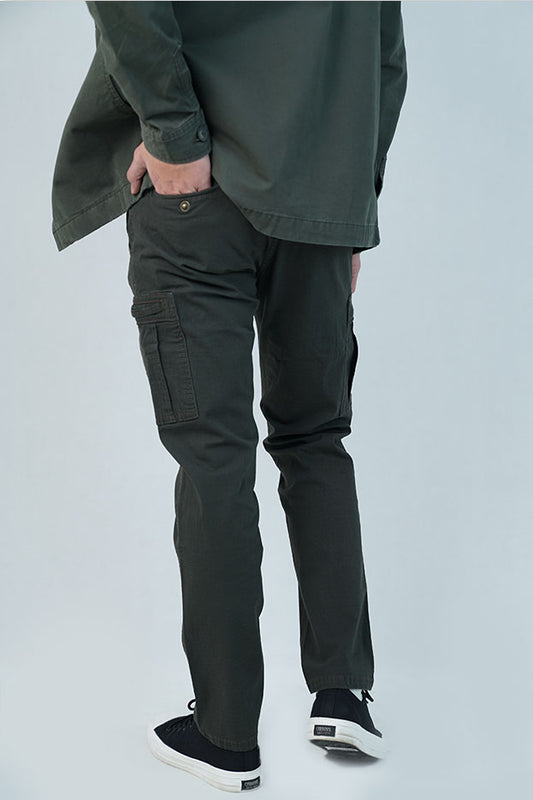 Cardinal Celana Panjang Kargo GI Skinny Pria Big Size EL008C03I