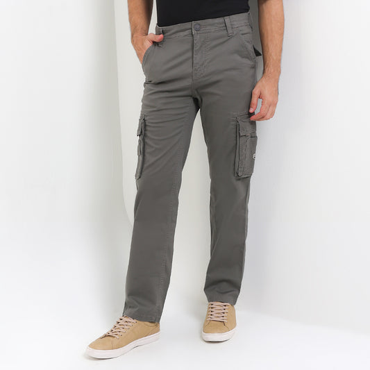 Cardinal Celana Kargo Pria Regular Katun Rayon Stretch