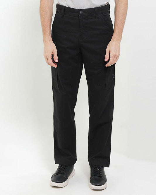 Cardinal Celana Kargo Pria Regular Katun Rayon Saku Snap Button