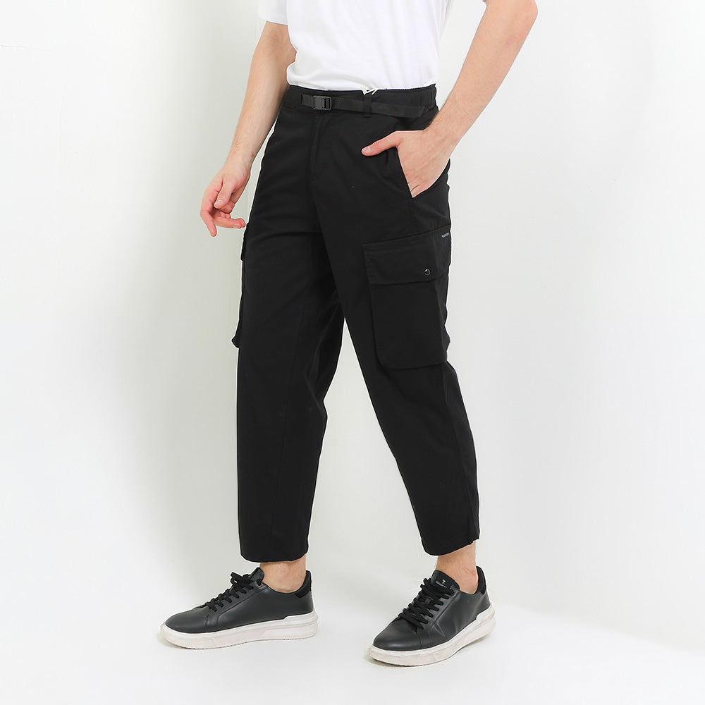 Cardinal Celana Panjang Kargo GI Loose Tapered Pria ED001BK01B