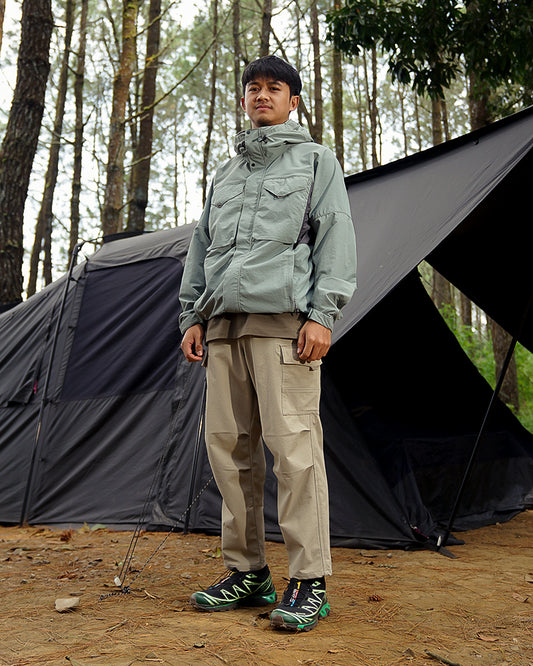 Cardinal Celana Panjang Kargo GI Loose Tapered Pria EL001BK12D