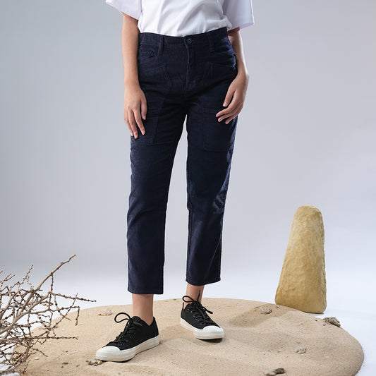 Cardinal Celana Panjang Chinos Pria Tapered Saku Besar