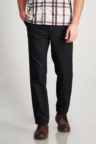 CARDINAL CASUAL CELANA CHINO SLIM FIT 9 (HITAM) BIG SIZE E0091C01A