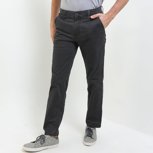 Cardinal Celana Panjang Chinos Pria Slim Fit Katun Rayon Spandex Grey Series