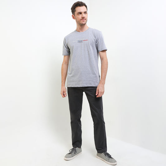 Cardinal Celana Panjang Chinos Pria Slim Fit Katun Rayon Spandex Grey Series