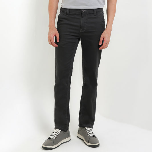 Cardinal Celana Panjang Chinos Pria Slim Fit Katun Poliester Stretch Grey Series