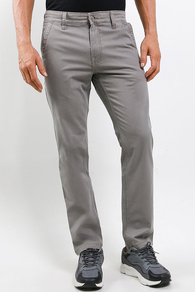 Celana Panjang Chinos Skinny Pria Cardinal E0070BK04C