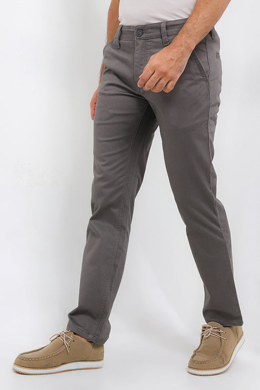 Cardinal Celana Panjang Chinos Pria Skinny Katun Poliester Stretch