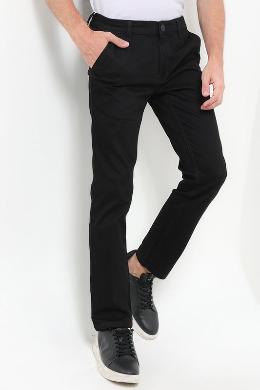 Cardinal Celana Panjang Chinos Pria Skinny Katun Poliester