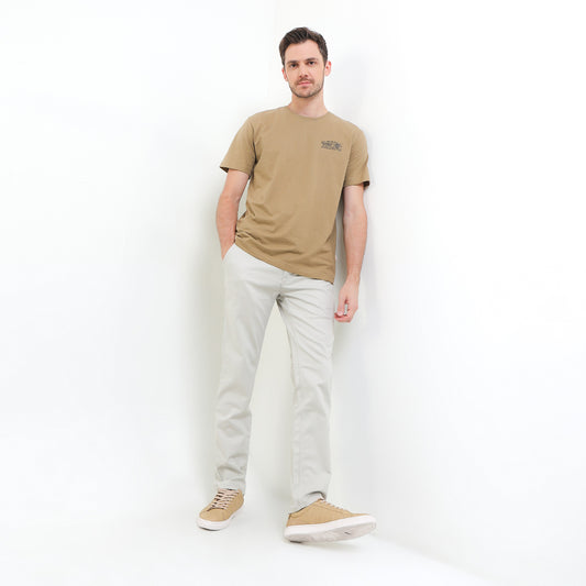 Cardinal Celana Panjang Chinos Pria Skinny Katun Poliester