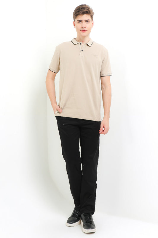 Cardinal Celana Panjang Chinos Pria Regular Katun Poliester Stretch