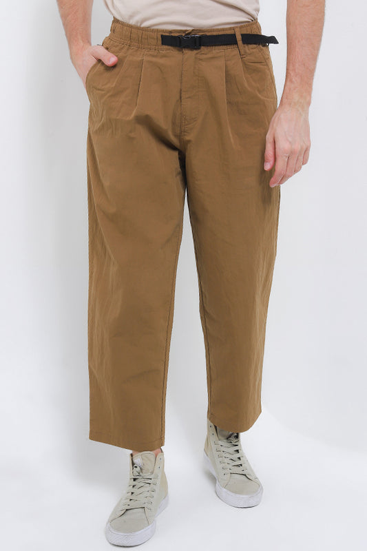 Cardinal Celana Panjang Chinos Pria Loose Tapered Sabuk Webbing