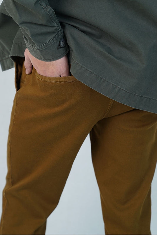 Cardinal Celana Panjang Chinos Slim Fit Ankle Length Pria Big Size EL001C03B