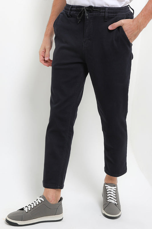 Cardinal Celana Panjang Chinos Pria Slim Fit Ankle Length Drawstring