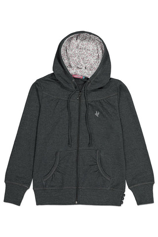 CARDINAL GIRL - JAKET HOODIE (ABU-ABU)