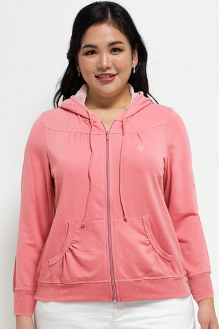 Sweater Wanita Cardinal Big Size E6001N12