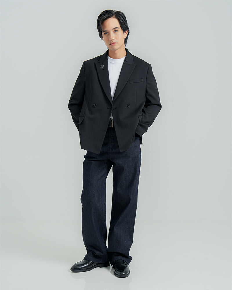 Look Within Double Breasted Blazer
