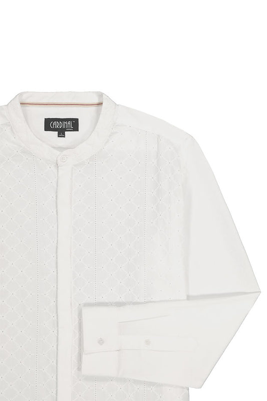 CARDINAL FORMAL KOKO SHIRT 30 (WHITE)