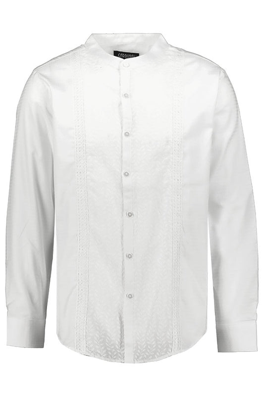 CARDINAL FORMAL KOKO SHIRT 40 (WHITE)